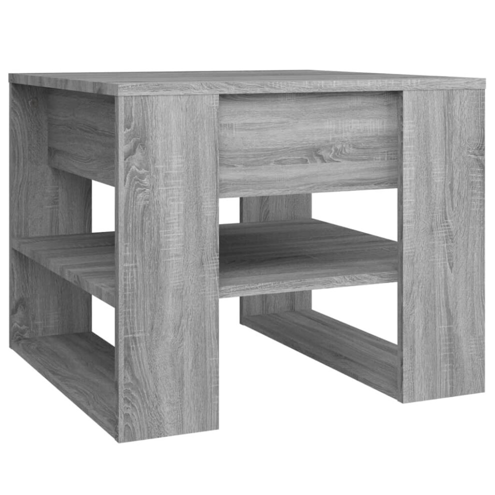 (grey sonoma) vidaXL Coffee Table Engineered Wood Centre Sofa Table Furniture Multi Colours