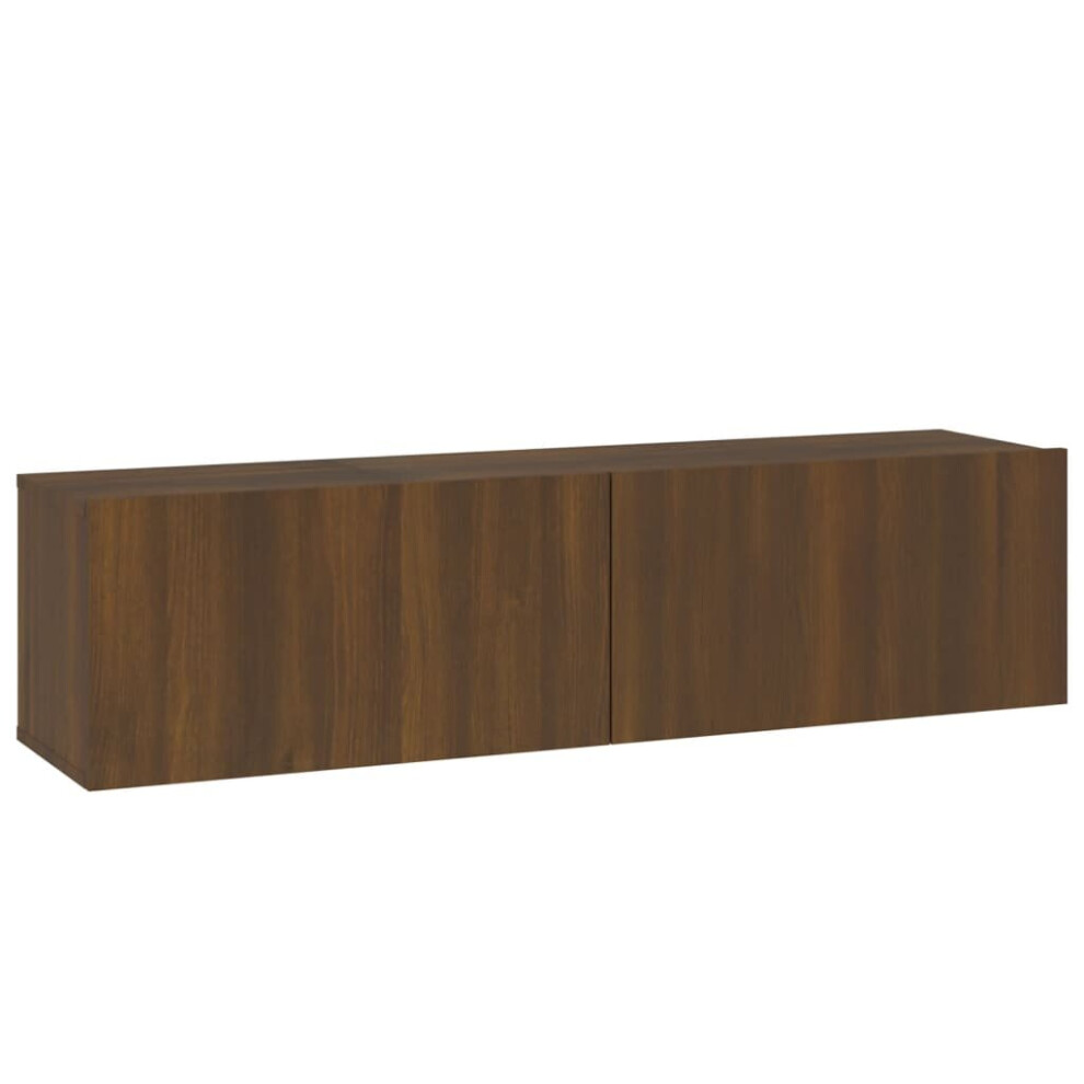 (brown oak, 120 x 30 x 30 cm) vidaXL TV Cabinet Engineered Wood Stereo Cabinet Unit Multi Colours/Sizes