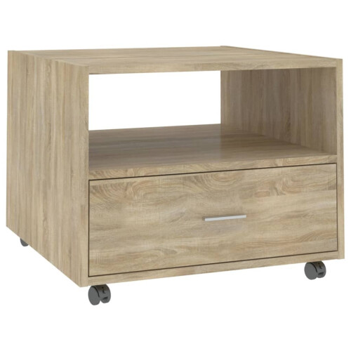 VidaXL (sonoma oak) vidaXL Coffee Table Engineered Wood Accent Couch Centre Table Multi Colours