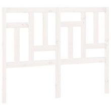 (white, 145.5 x 4 x 100 cm) vidaXL Bed Headboard Home Bedroom Decorative Bed Header Panel Solid Wood Pine