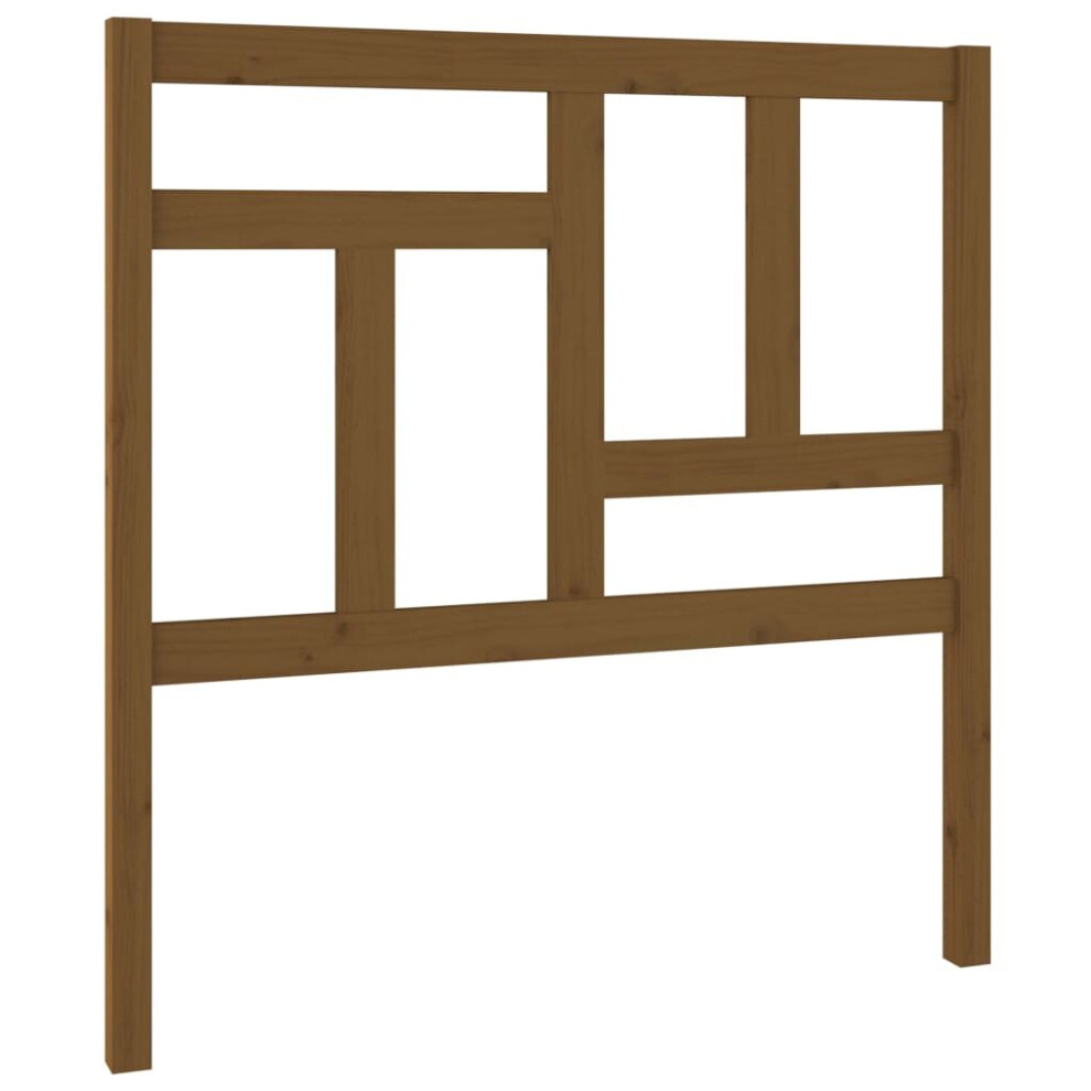 (honey brown, 95.5 x 4 x 100 cm) vidaXL Bed Headboard Home Bedroom Decorative Bed Header Panel Solid Wood Pine