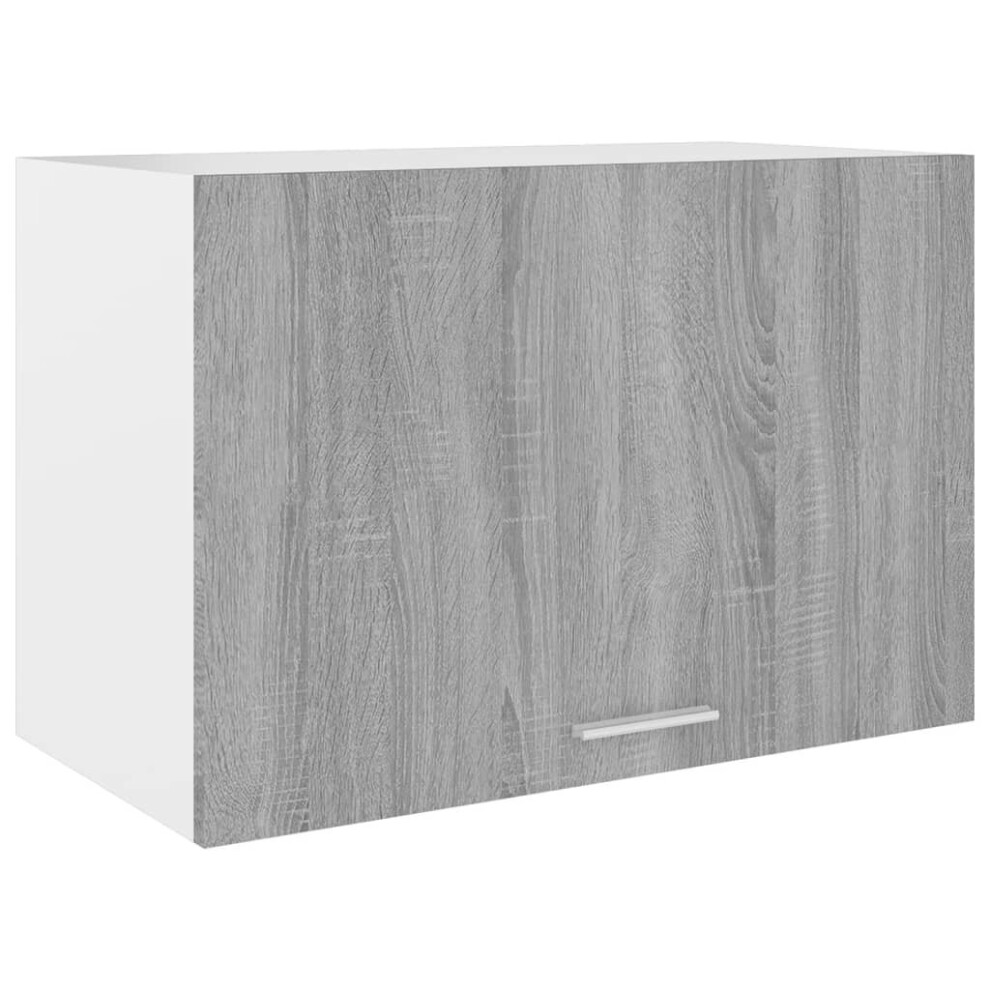 (grey sonoma) vidaXL Hanging Cabinet Engineered Wood Storage Cabinet Cupboard Multi Colours