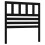 VidaXL (black, 106 x 4 x 100 cm) vidaXL Bed Headboard Bedroom Bed Header Decorative Headboard Solid Wood Pine 1