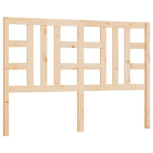 (brown, 141 x 4 x 100 cm) vidaXL Bed Headboard Home Bedroom Decorative Bed Header Panel Solid Wood Pine