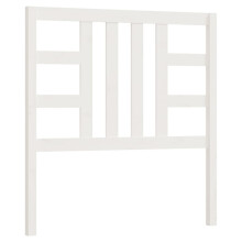 (white, 106 x 4 x 100 cm) vidaXL Bed Headboard Home Bedroom Decorative Bed Header Panel Solid Wood Pine