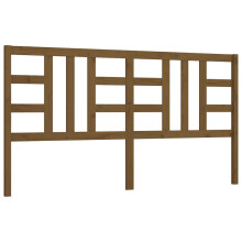 (honey brown, 206 x 4 x 100 cm) vidaXL Bed Headboard Home Bedroom Decorative Bed Header Panel Solid Wood Pine