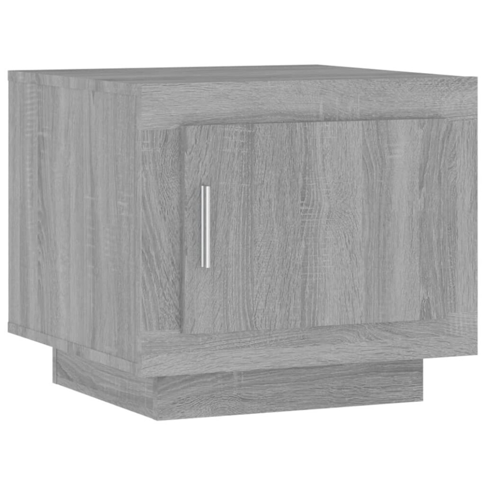 (grey sonoma) vidaXL Coffee Table Engineered Wood Indoor Living Room End Table Multi Colours