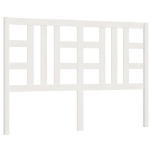 (white, 156 x 4 x 100 cm) vidaXL Bed Headboard Home Bedroom Decorative Bed Header Panel Solid Wood Pine