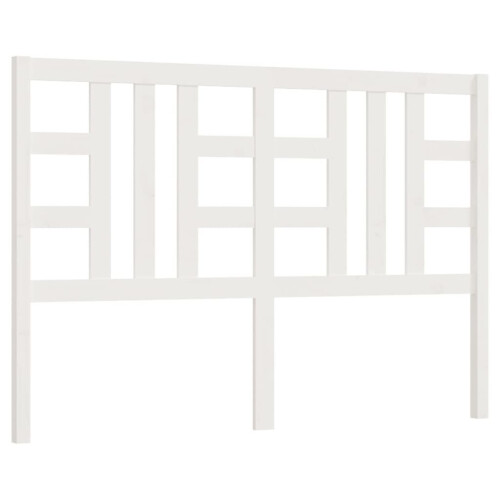 VidaXL (white, 156 x 4 x 100 cm) vidaXL Bed Headboard Home Bedroom Decorative Bed Header Panel Solid Wood Pine