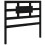 VidaXL (black, 95.5 x 4 x 100 cm) vidaXL Solid Wood Pine Bed Headboard Wooden Bed Header Multi Colours/Sizes 1