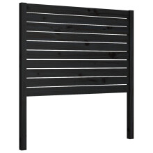 (black, 96 x 4 x 100 cm) vidaXL Bed Headboard Home Bedroom Decorative Bed Header Panel Solid Wood Pine