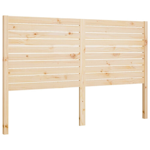 VidaXL (brown, 156 x 4 x 100 cm) vidaXL Bed Headboard Home Bedroom Decorative Bed Header Panel Solid Wood Pine
