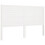 VidaXL (white, 141 x 4 x 100 cm) vidaXL Bed Headboard Home Bedroom Decorative Bed Header Panel Solid Wood Pine 1
