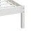 VidaXL (white, 100 x 200 cm) vidaXL Bed Frame Bed Base Bedstead Bedroom Mattress Foundation Solid Wood Pine 7