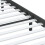 VidaXL (grey, 200 x 200 cm) vidaXL Bed Frame Bed Base Bedstead Bedroom Mattress Foundation Solid Wood Pine 6