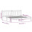 VidaXL (grey, 200 x 200 cm) vidaXL Bed Frame Bed Base Bedstead Bedroom Mattress Foundation Solid Wood Pine 9