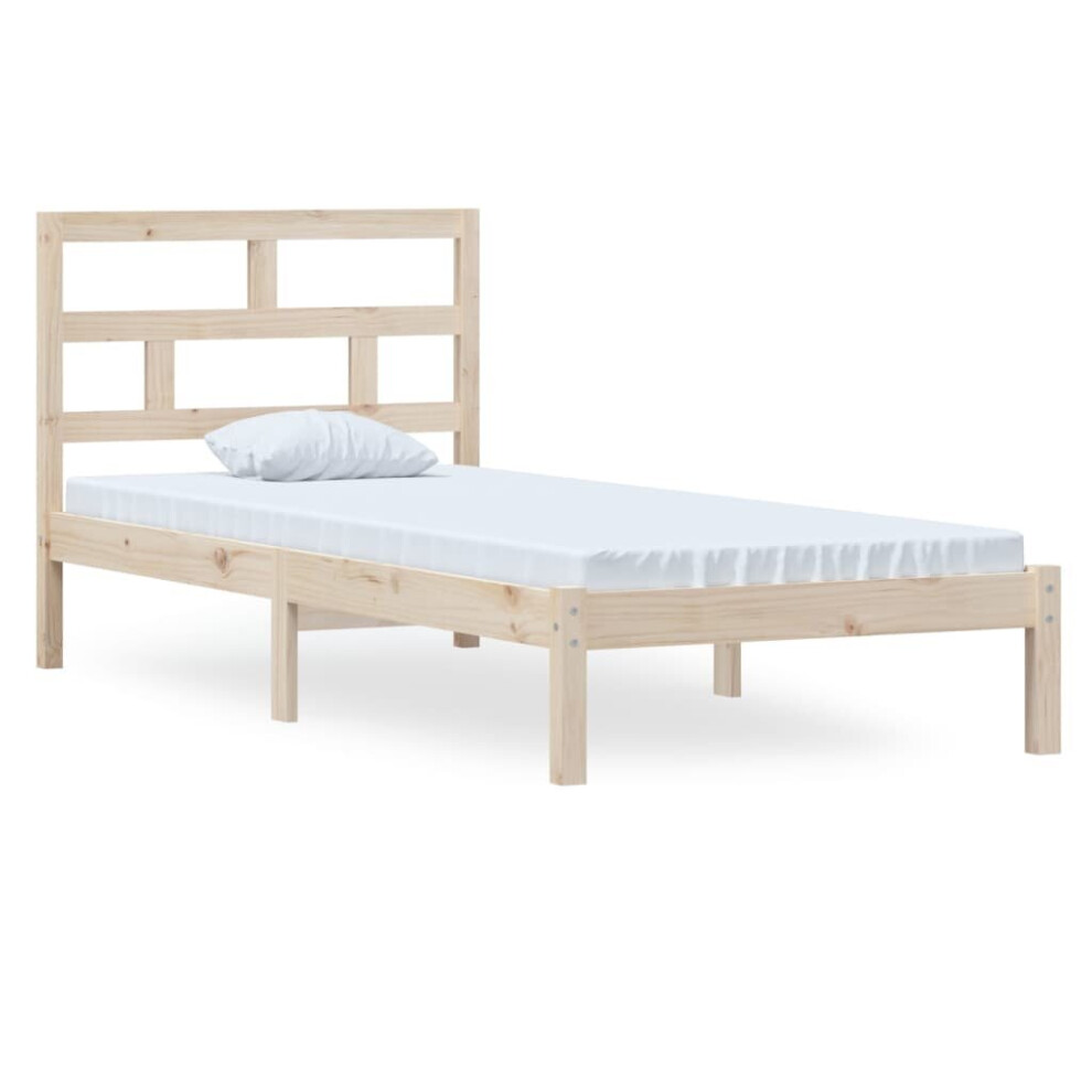 (brown, 100 x 200 cm) vidaXL Solid Wood Pine Bed Frame Bedstead Bed Base Multi Colours Multi Sizes