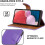 (Lilac) Samsung Galaxy A13 4G Phone Wallet Leather Case 7