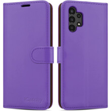 (Lilac) Samsung Galaxy A13 4G Phone Wallet Leather Case