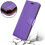 (Lilac) Samsung Galaxy A13 4G Phone Wallet Leather Case 6