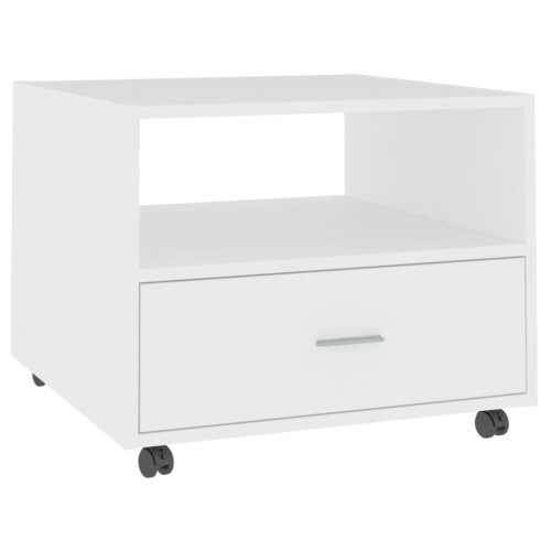 VidaXL (white) vidaXL Coffee Table Engineered Wood Accent Couch Centre Table Multi Colours