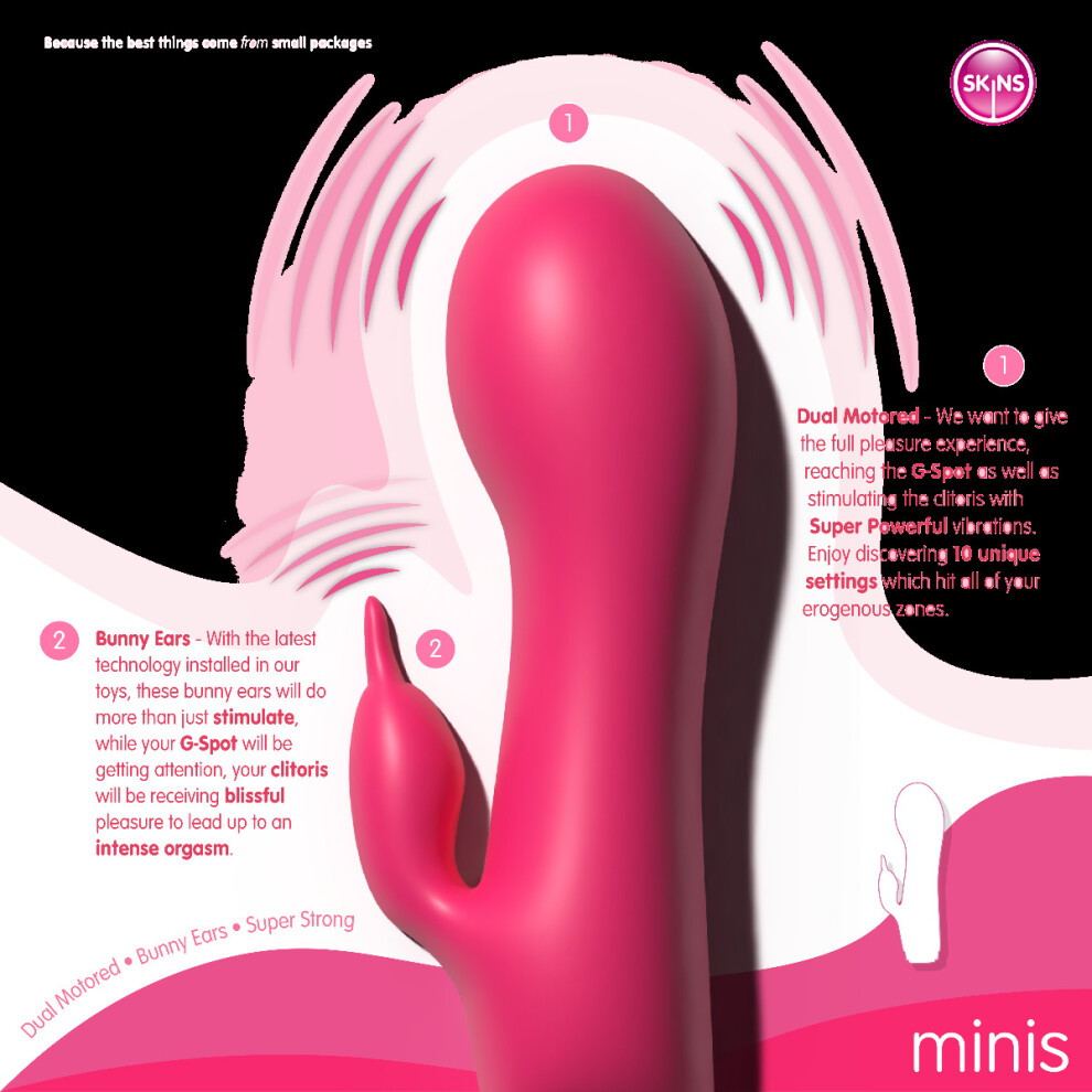 Skins Minis The Bijou Bunny G-Spot Rabbit Vibrator