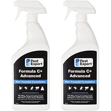 Pest Expert Carpet Moth Killer Spray 2 x 1Ltr - Formula 'C+' Advanced ...