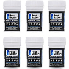 Pest Expert Carpet Moth Killer Smoke Bombs 6 x 3.5g - Formula 'P' Fumer Moth Fumigator (HSE approved and tested ? professional strength product)