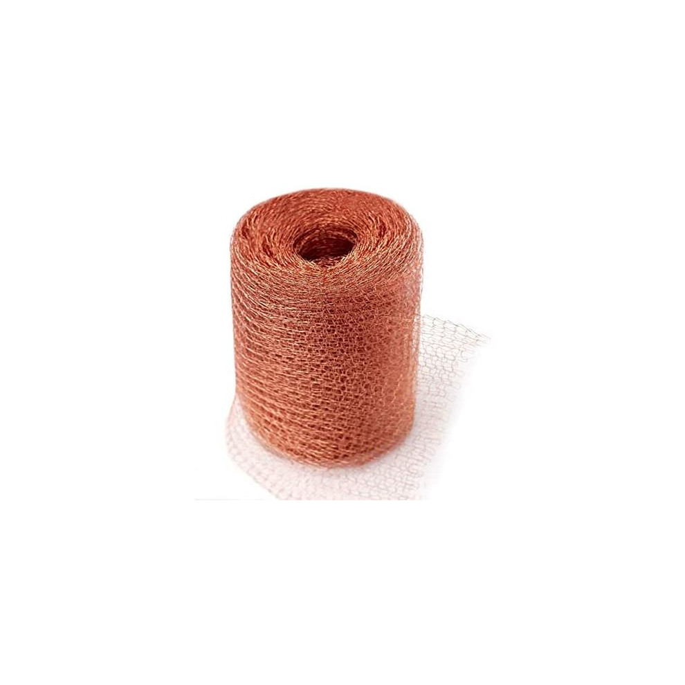 GERAWOO Pure Copper Mesh Rodent Pest Control, 20 Feet Fine Wire Mesh Roll for Mouse Hole Filler, Rat Snail Slug Deterrent & Trap for Indoors, Garden