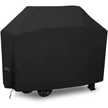Grill Barbecue Cover 145x61x117CM, Gas BBQ Cover Waterproof Barbecue Cover Outdoor Gas BBQ Grill Cover Windproof, Dust Protection, Rip-proof & UV