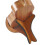 (Red) Portable Ukulele Wooden Foldable Holder 6