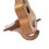 (White) Portable Ukulele Wooden Foldable Holder 4