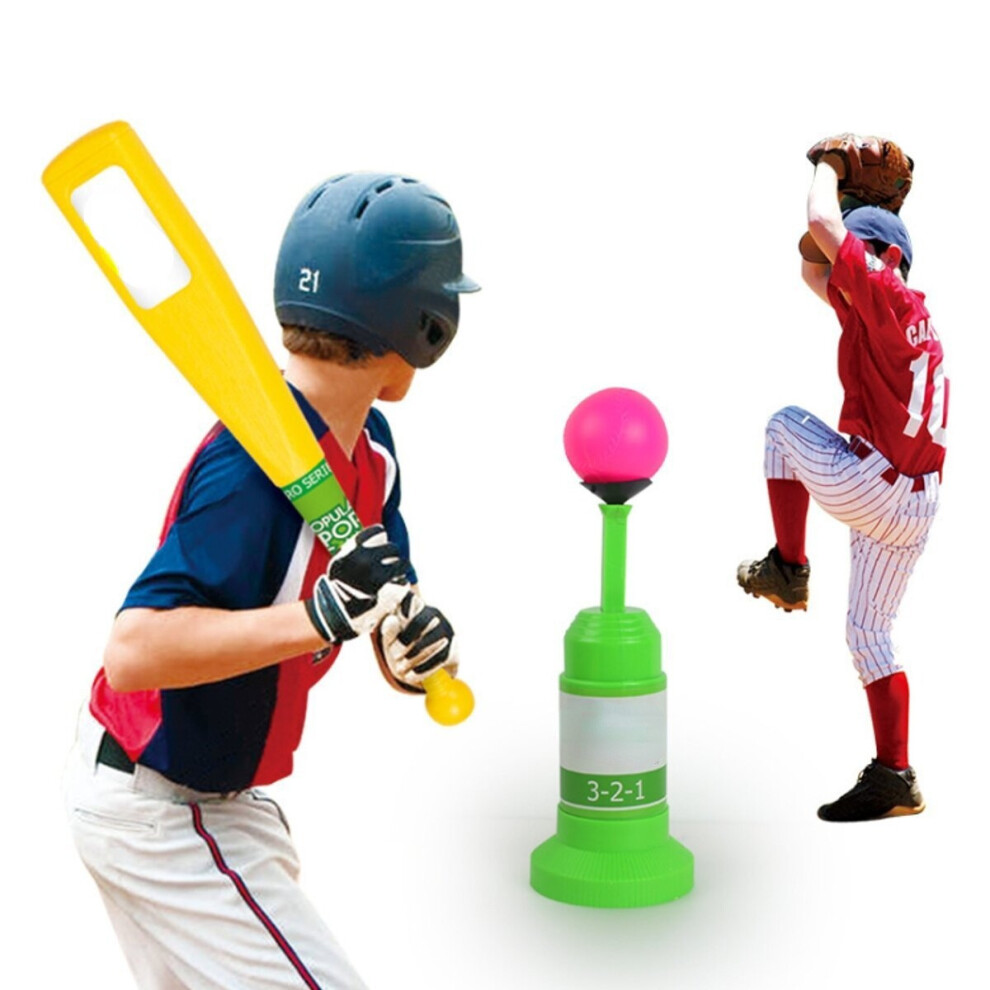 Kids Baseball Set Automatic Launcher Baseball Toys Children Indoor Outdoor Sports Toys