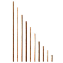 (500mm) 10mm Diameter 50-600mm Copper Round Bar Rod