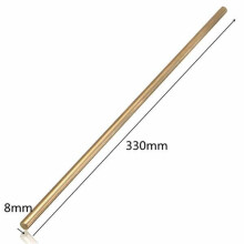 (330mm) 8mm Diameter 100/200/330/500mm Brass Round Bar Rod Circular Tube