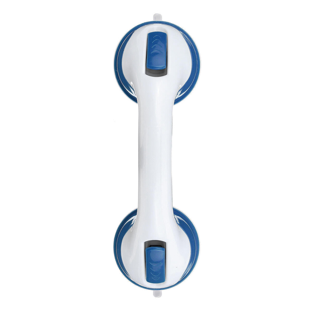 Greenzech (Blue+White) Grip Suction Cup Safe Helping Handle Bath Tub Bathroom Shower Grab Bar Handrail Door Handles