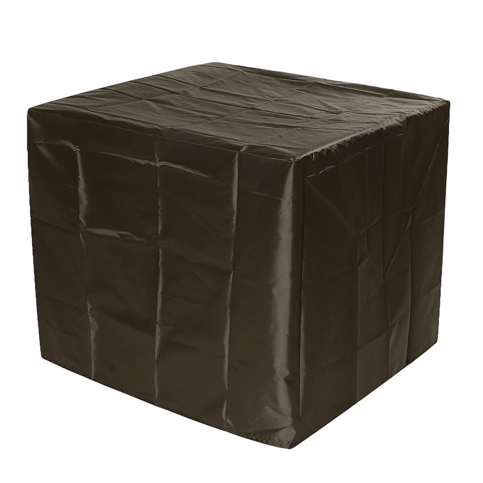 (Brown) Inch Air Conditioner Cover Furniture Waterproof Windproof Tool Storage