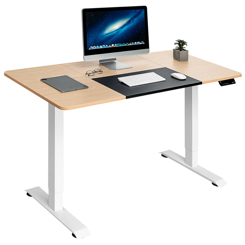 Electric Standing Desk 140 x 70cm w/Smart Controller Height-adjustable