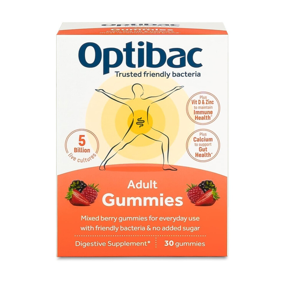 Optibac Probiotic Adult Gummies - 30 Gummies