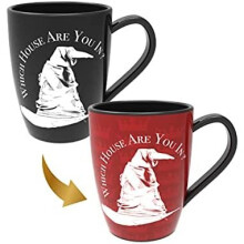 Harry Potter Sorting Hat Mug - Gryffindor | Heat Reveals The Hidden Hogwarts House | Thermal Pattern Change