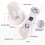 (White with box) Face Mesotherapy RF Radio Frequency Lift Massager 10