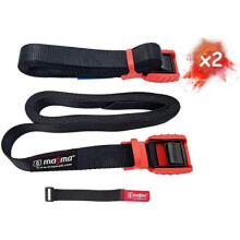 MAGMA 2 Cambuckle Straps | Load Strap Bike, Rack, Surf Board, Moto, Car, Kayak and Carriers | Adjustable and Heavy-Duty Belt Cords Strapping Tools