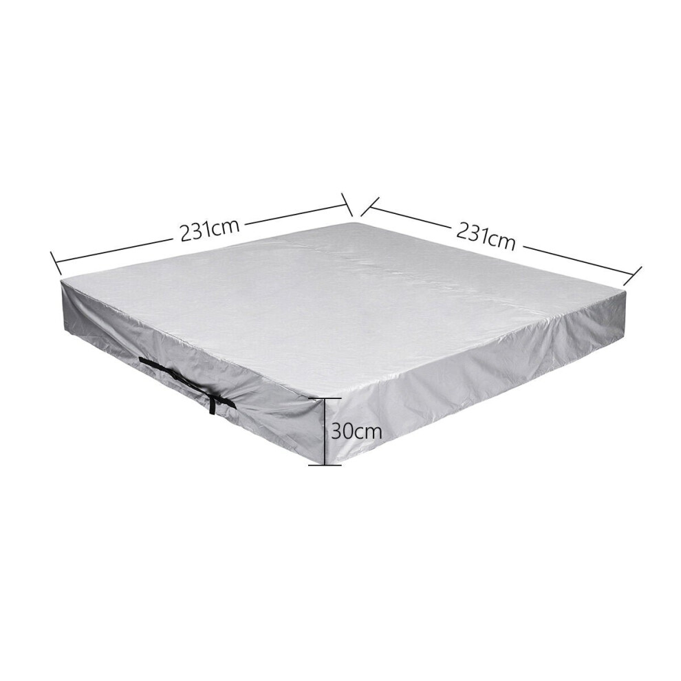 (231*231*30cm) 218/231/244*30cm Hot Tub SPA Cover Outdoor Bathtub Dust Cap PE Fabric