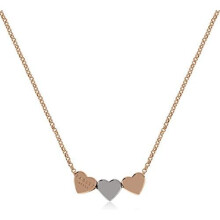 RADLEY Hello Love Ladies Rose Gold Adjustable Silver centre heart Necklace. Fun Giftable RADLEY Postcard & Envelope Packaging. one size