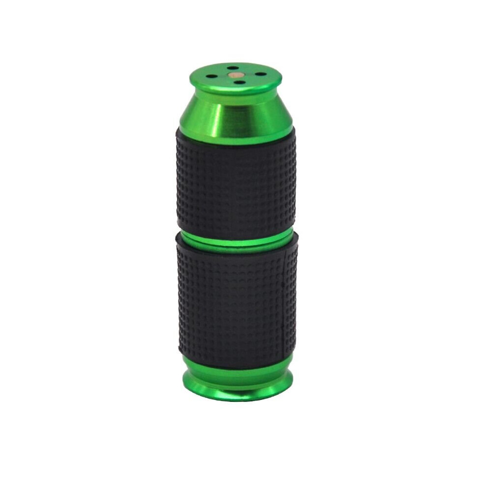 (Green) Portable Whipped Cream Cracker Dispenser Cream Whipper Mini Rubber Grip