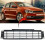 VW Polo 2014-2017 Front Bumper Lower Grille With Chrome Moulding 1