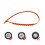 Universal Emergency Car Anti-skid Snow Chain 5 Pcs 4