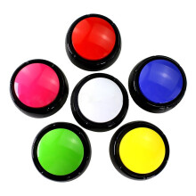 (6) ABS Puzzle Pet Communication Button Environmental Protection Ringging Tone
