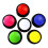 (4) ABS Puzzle Pet Communication Button Environmental Protection Ringging Tone 1