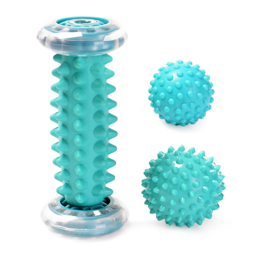 Greenzech Plantar Fasciitis Foot Massage Roller With Spiky Ball